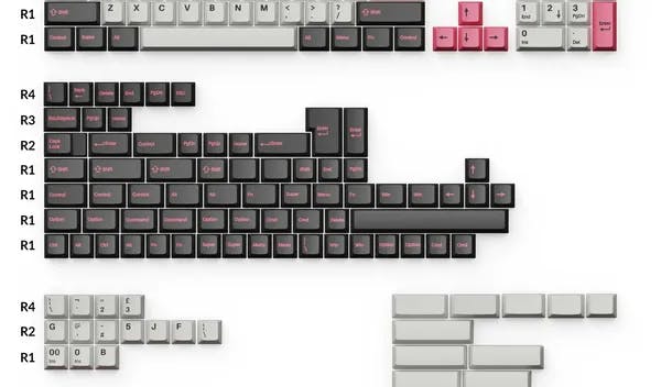 Picture of Keychron PBT Dolch Pink Keycaps