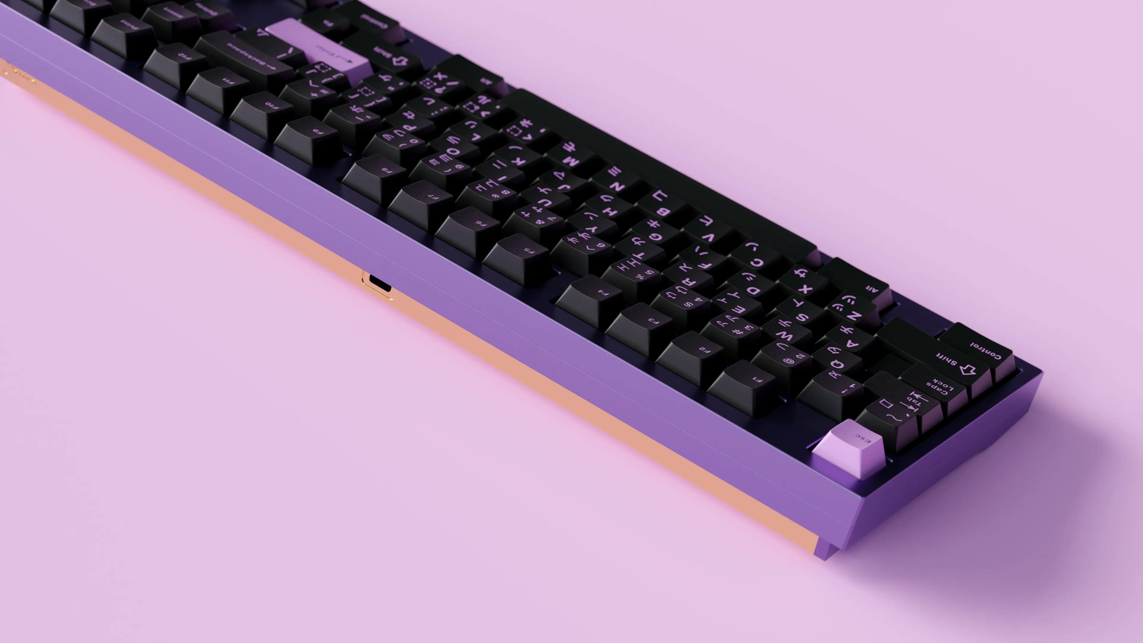 Image for (Pre Order) GMK Lilac on Black