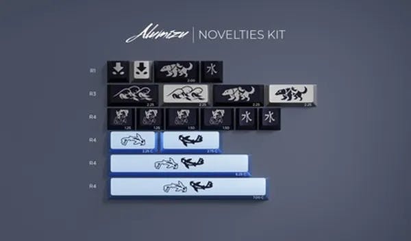 Picture of Alumizu Keycaps Novelties Kit [Pre-order]