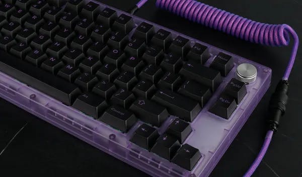Picture of Black & Purple Keyset