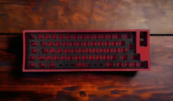 Picture of Borsdorf Keyboard Kit [Bordaux Anodized]