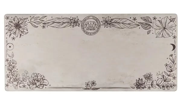 Picture of Botanical Divination Deskmat - Aged Parchment
