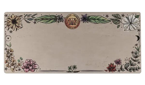Picture of Botanical Divination Deskmat - Fresh Parchment