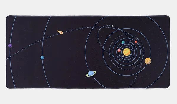 Picture of Chenyi Solar System Stitched Cloth Desk Mat
