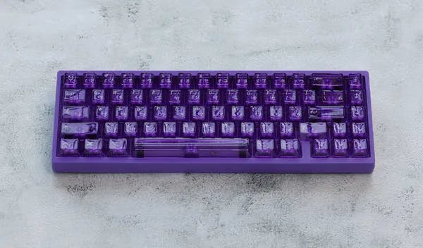 Picture of Clear2048 Purple Edition Keycaps