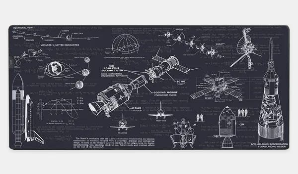 Picture of Drop + Atoms to Astronauts Desk Mats