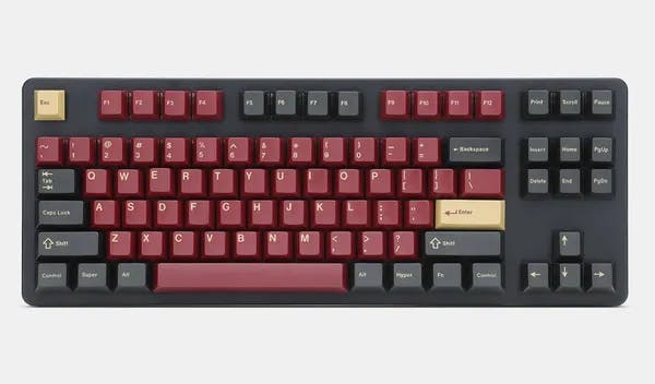 Picture of Drop + RedSuns GMK Red Samurai Custom Keycap Set
