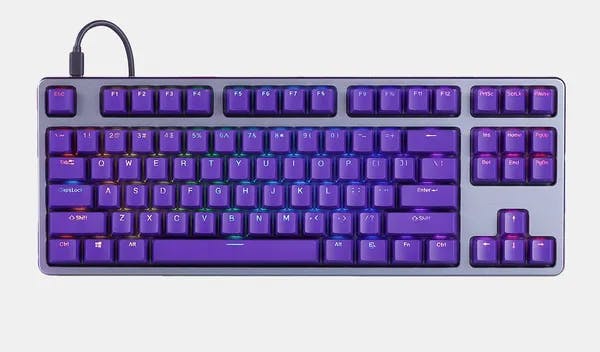 Picture of Drop Skylight Series Purple Keycap Set