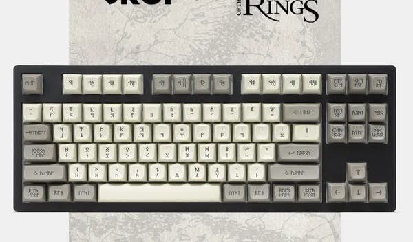 Picture of Drop + The Lord of the Rings MT3 Dwarvish Keycap Set