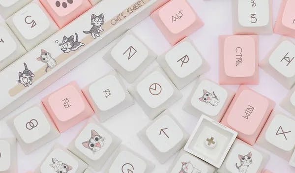 Picture of Epomaker Kitty Keycaps Set