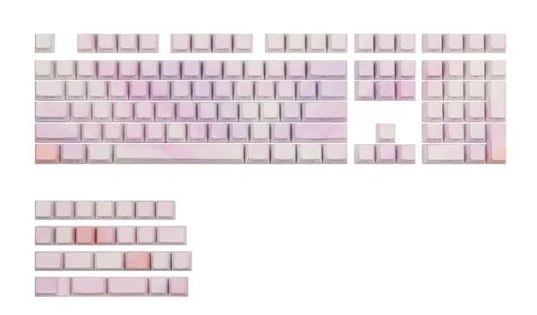 Picture of Epomaker Peach Sunset Keycaps Set