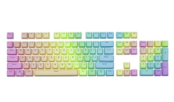 Picture of Epomaker Rainbow / Miami 108 Keycaps
