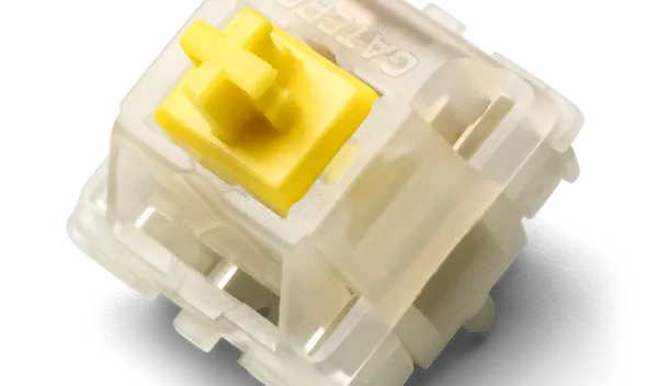 Picture of Gateron Cap V2 Switches - x Golden Yellow