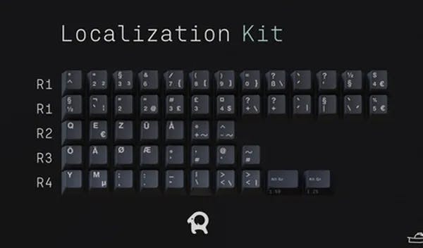 Picture of GMK Arch Localization Kit - NorDeUK