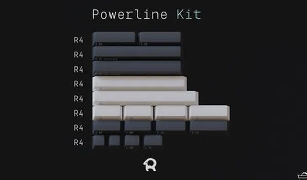 Picture of GMK Arch Powerline Kit - Spacebars