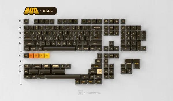Picture of (Group Buy) GMK MTNU 800 Keycap Set