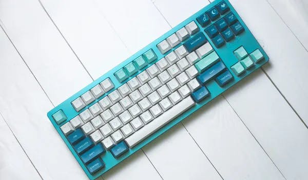 Picture of [In Stock] Domikey SA Aqua ABS Doubleshot Keyset