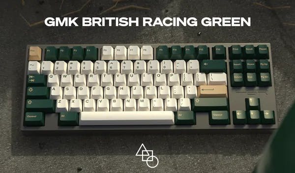 Picture of [in-stock] GMK British Racing Green