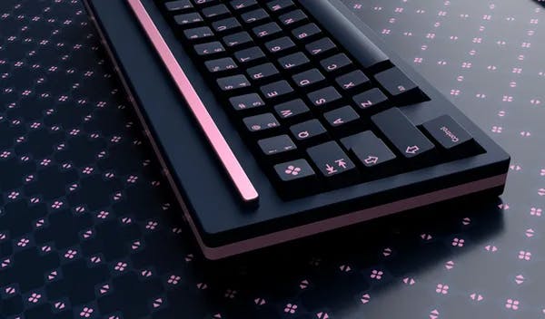 Picture of (In Stock) GMK Pink On Navy