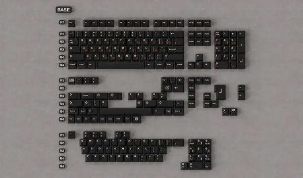 Picture of [In-stock] JTK Red Cyrillic