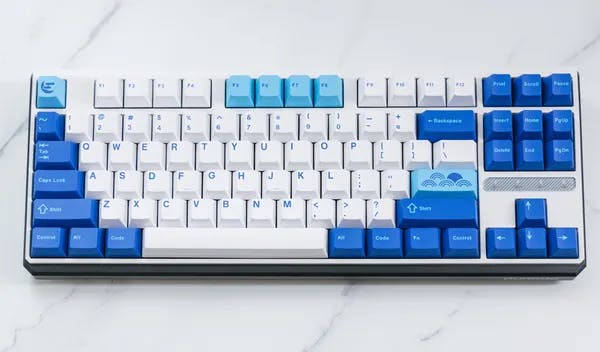 Picture of [In Stock] KeyKobo Sea of Clouds Doubleshot Keycap Set