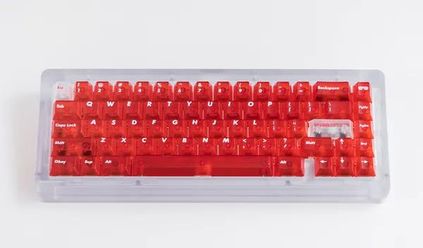 Picture of [In Stock] LeleLab Supsup Classic Red Keycap Set