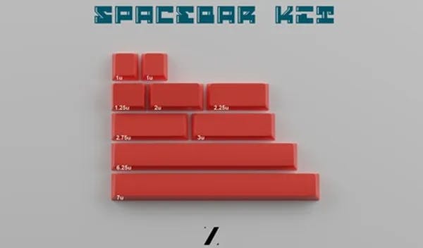 Picture of JTK Azure Spacebar (Red)