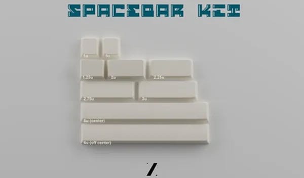 Picture of JTK Azure Spacebar (White)