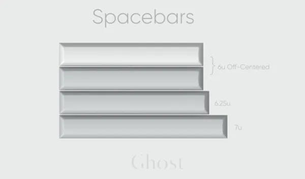 Picture of KAM Ghost Spacebars
