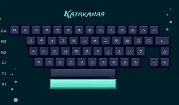 Picture of KAT Atlantis Katakana Alphas