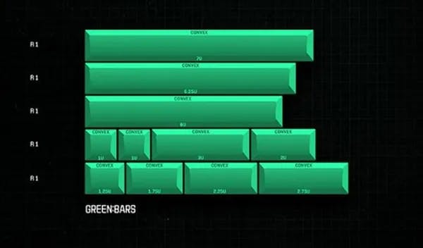 Picture of KAT Cyberspace Green Bars