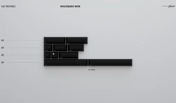Picture of KAT Refined Spacebars WoB