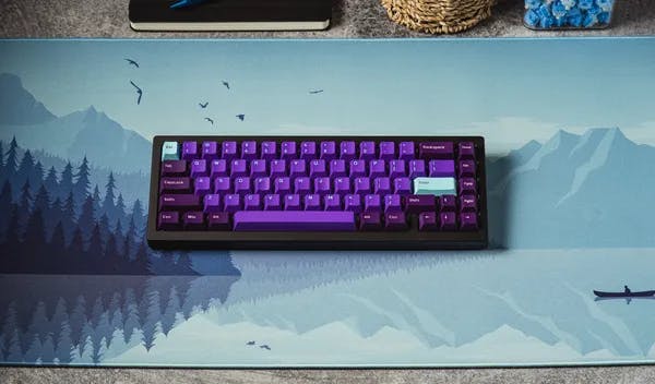 Picture of Kinetic Labs Galaxy PBT Keycaps