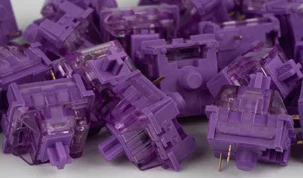 Picture of Lavender Purple Switches (Lubed)