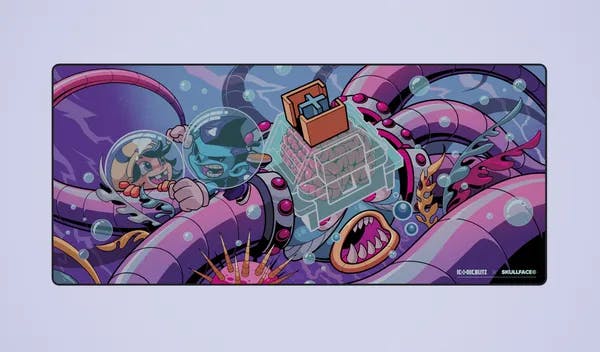 Picture of Midnight Dive - Speed Pro Deskmat | Iconic Blitz x Skullface Collab