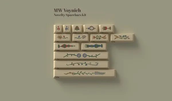 Picture of MW Voynich Novelty Spacebars