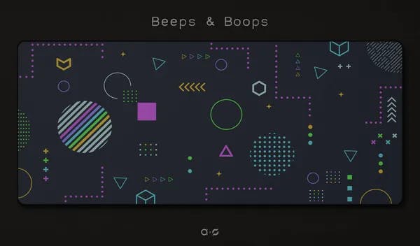 Picture of Polybius Deskmat (Beeps and Boops)