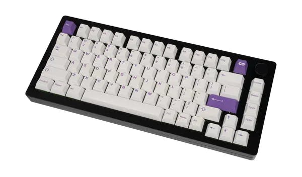 Picture of Purple on White Keyset - 75% Kitting