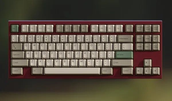 Picture of Safa 588 F13 Keyboard Kit [Red WKL ANSI]