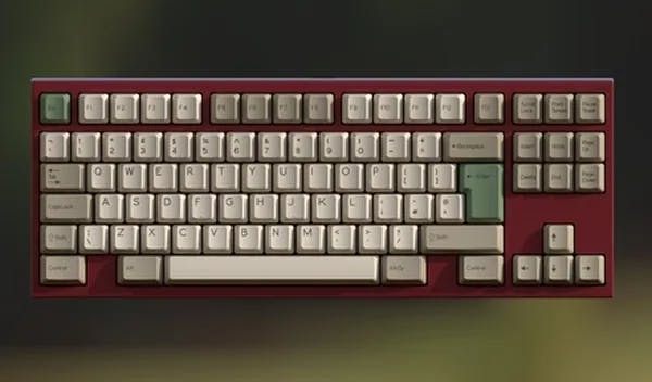 Picture of Safa 588 F13 Keyboard Kit [Red WKL ISO]