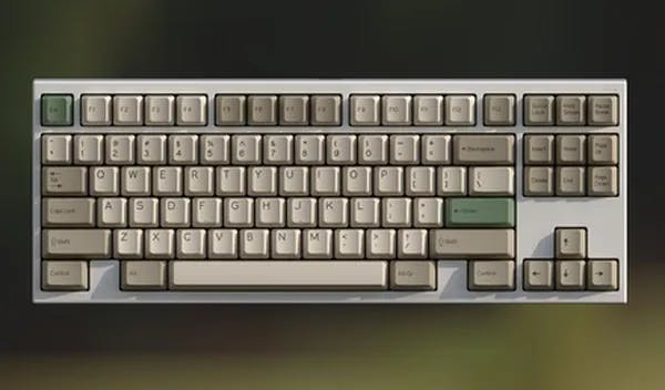 Picture of Safa 588 F13 Keyboard Kit [White WKL ANSI]