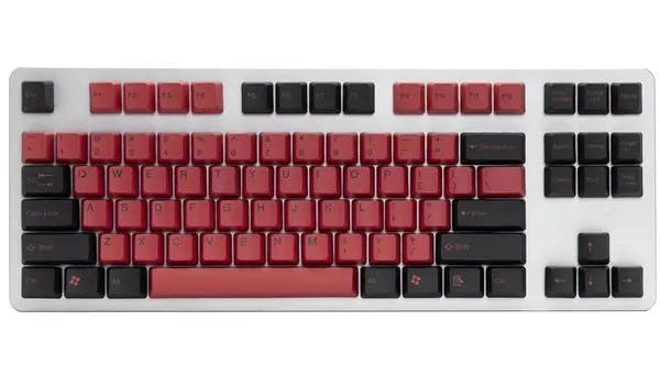 Picture of Tai-Hao Black & Red PBT Keycap Set