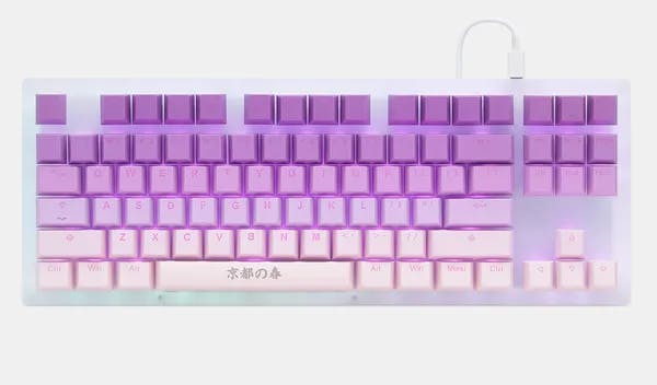 Picture of Tai-Hao PBT Doubleshot Cubic Keycap Set