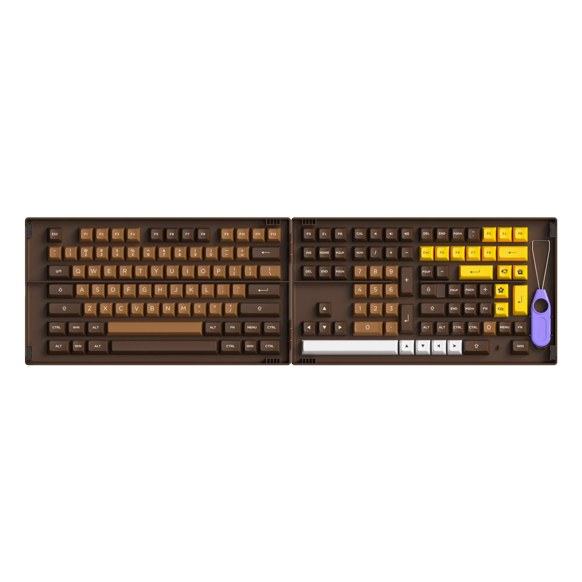Image for AKKO Chocolate Keycaps Set