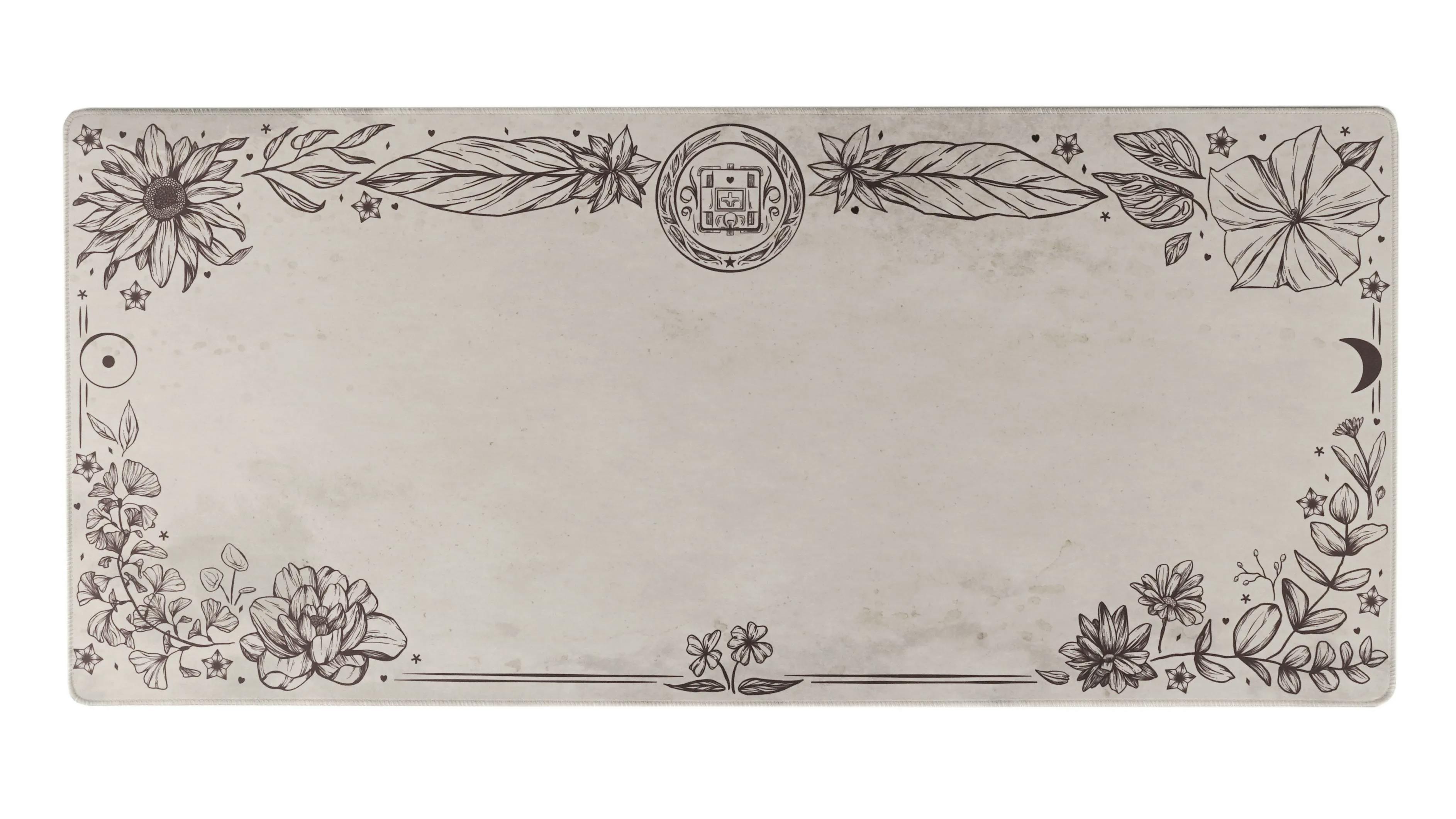 Image for Botanical Divination Deskmat - Aged Parchment