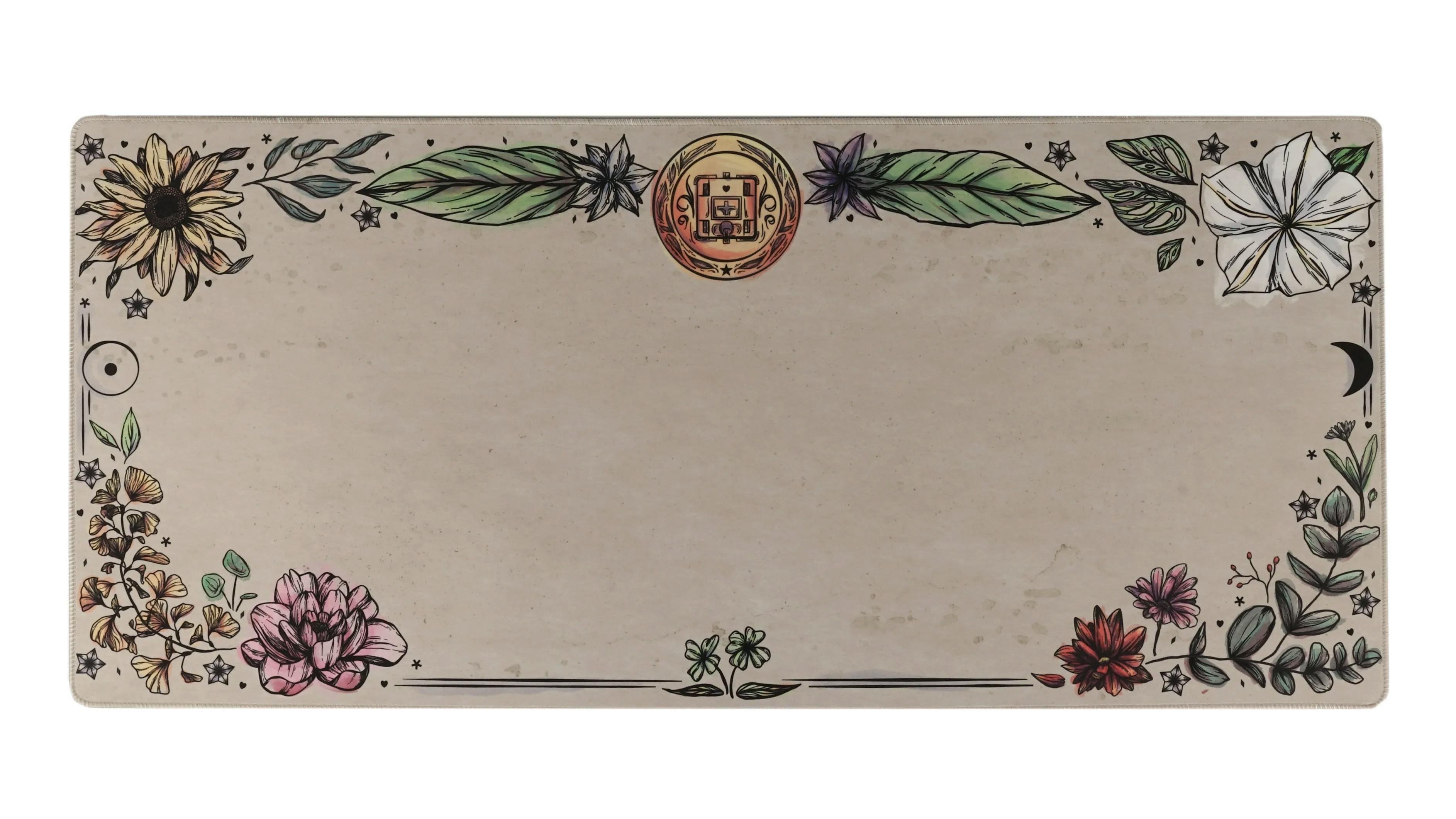 Image for Botanical Divination Deskmat - Fresh Parchment