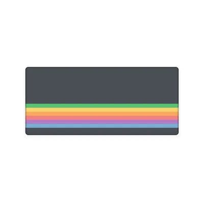 Image for Charcoal Grey Rainbow Deskmat