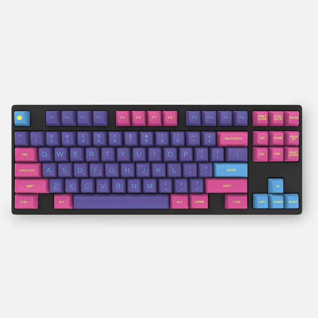 Image for DOMIKEY ABS Doubleshot SA Cyberpunk Pumper Keycap Set