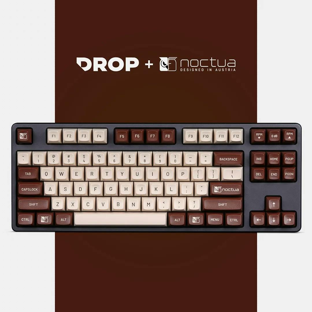 Image for Drop + MiTo MT3 Noctua Keycap Set