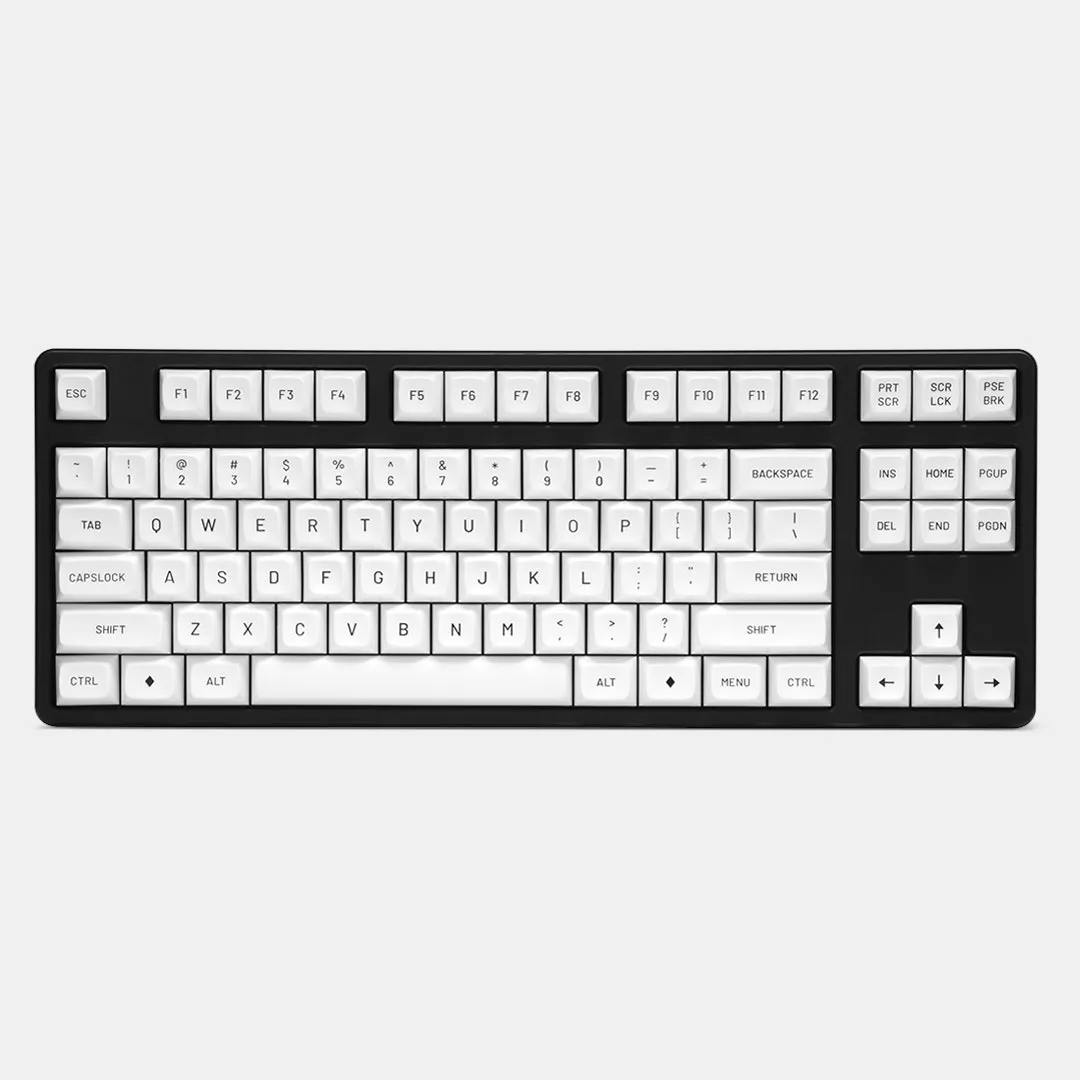 Image for Drop MT3 Black-on-White Keycap Set
